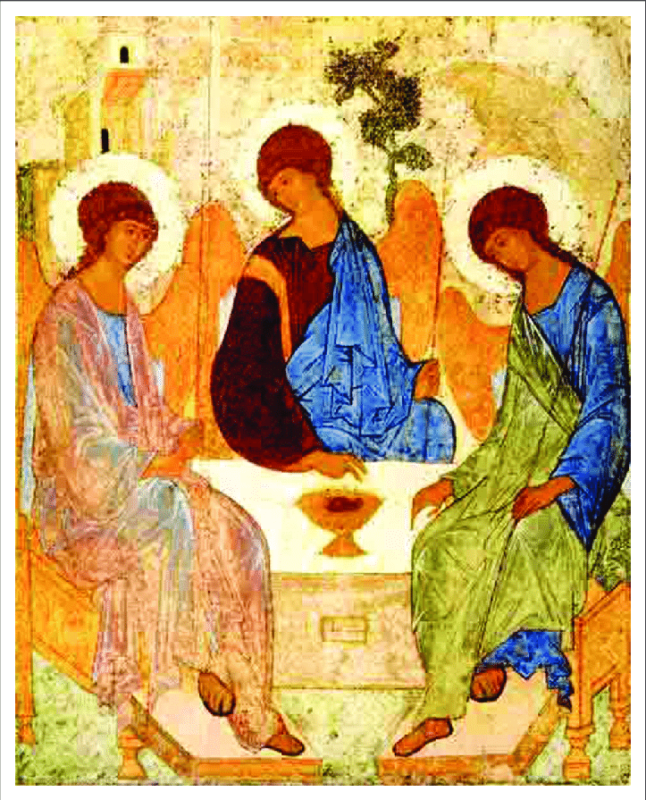 Rublev The Icon Of The Holy Trinity Lehteri